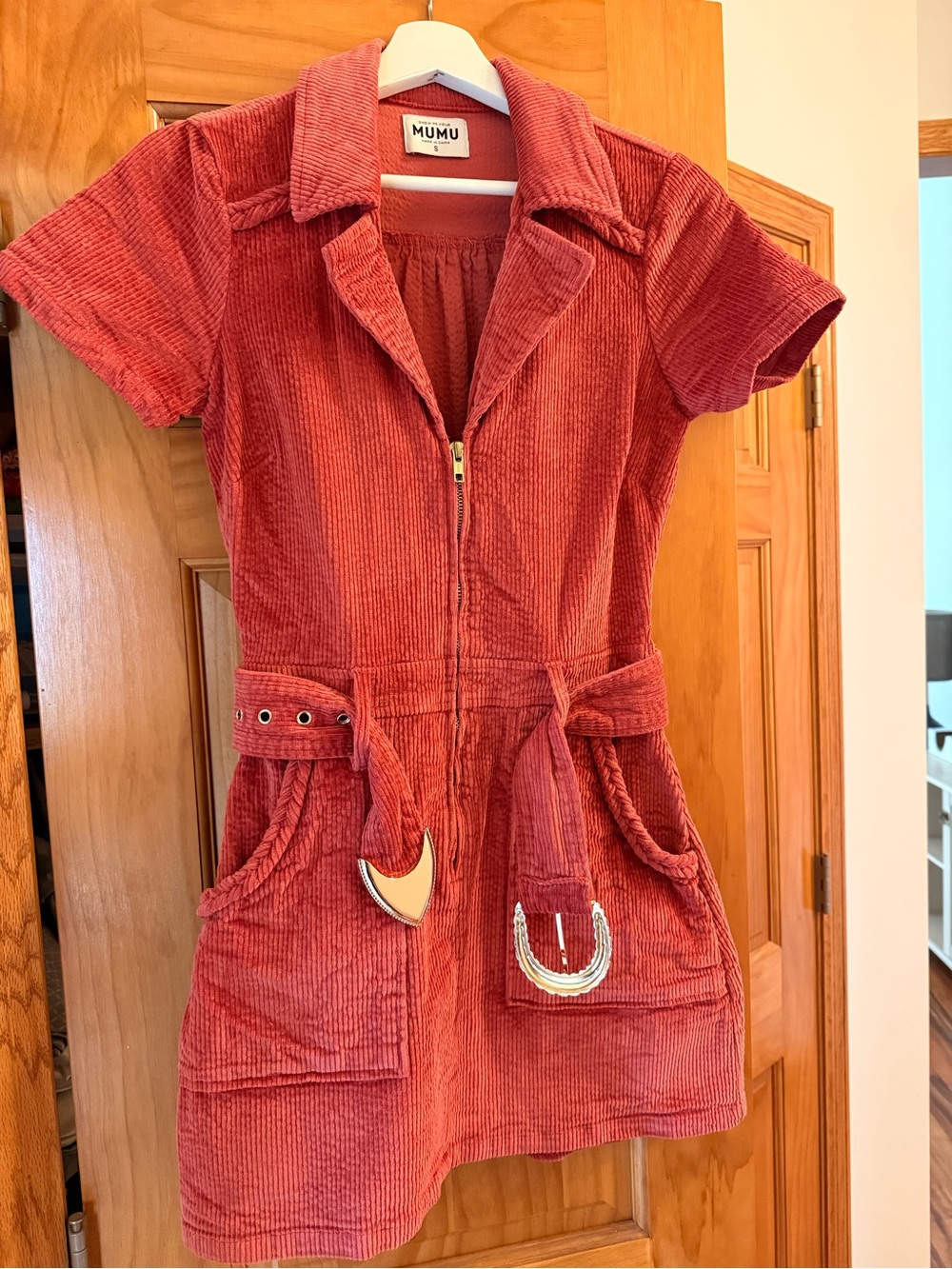 Show Me Your Mumu Corduroy Mini Dress - Picture 4 of 6